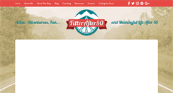 Desktop Screenshot of fitterafter50.com